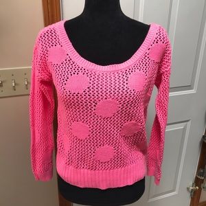 💕 Hot Pink 100% Cotton Sweater 💕